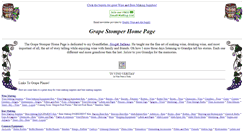 Desktop Screenshot of grapestomper.com